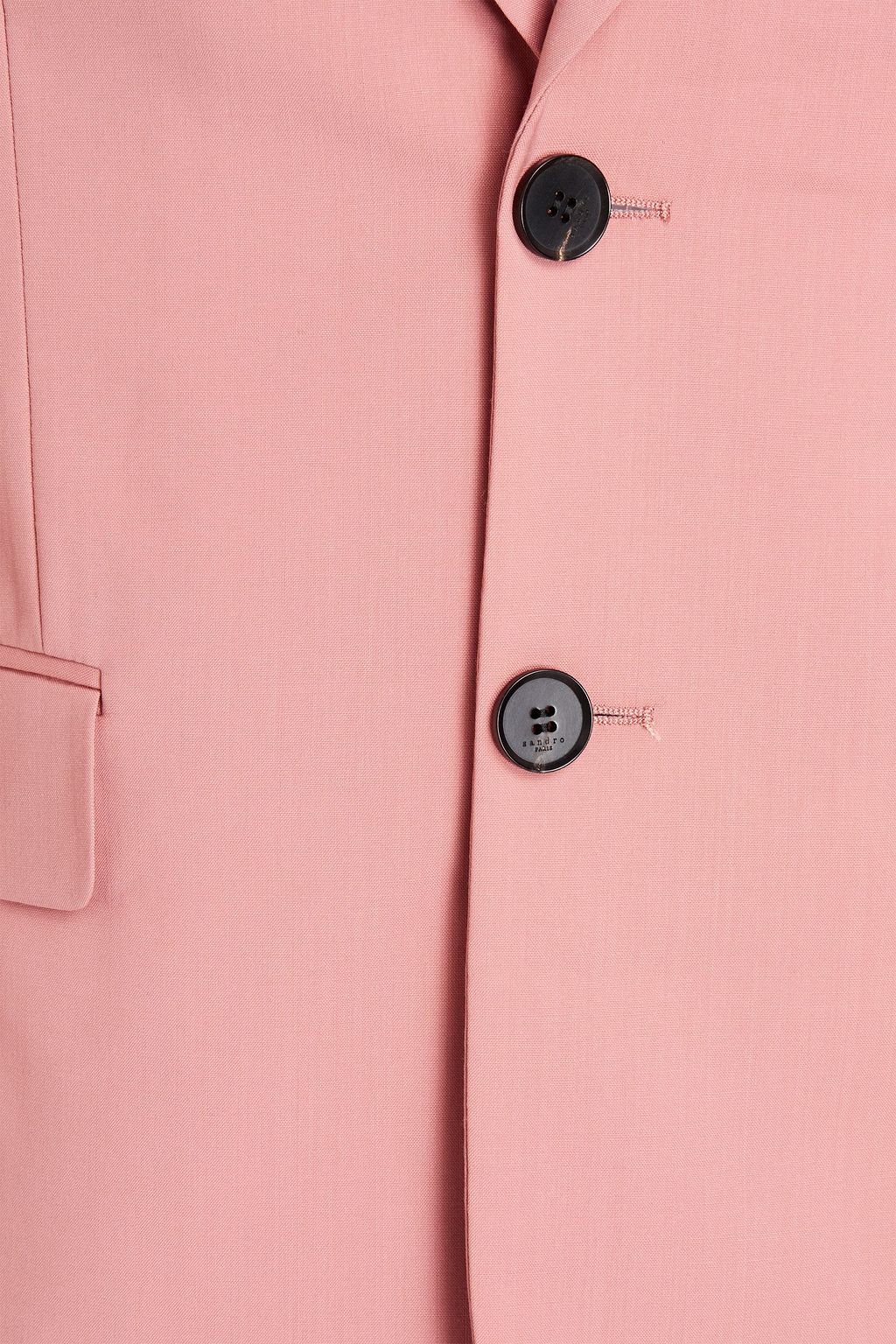 SANDRO Wool-crepe suit jacket
