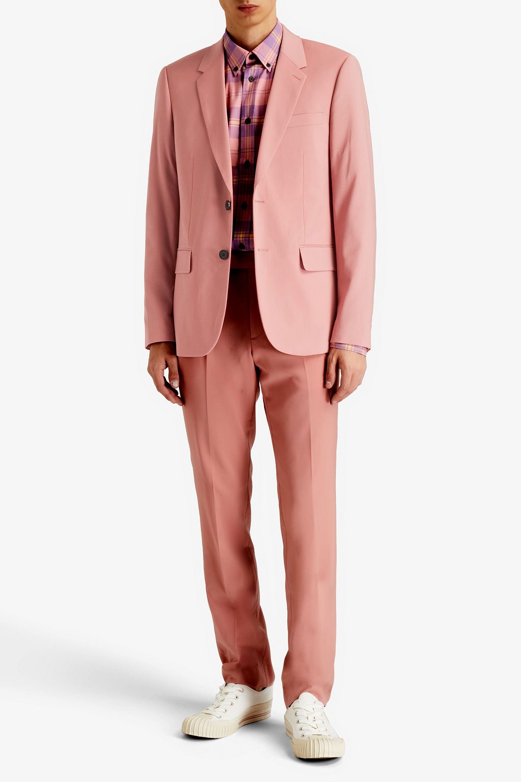SANDRO Wool-crepe suit jacket
