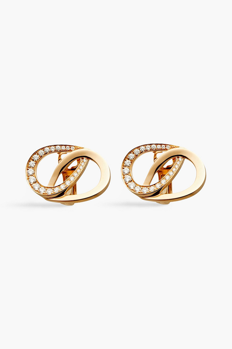 theoutnet.com | Ohrringe aus 18 KT. Roségold mit Diamanten