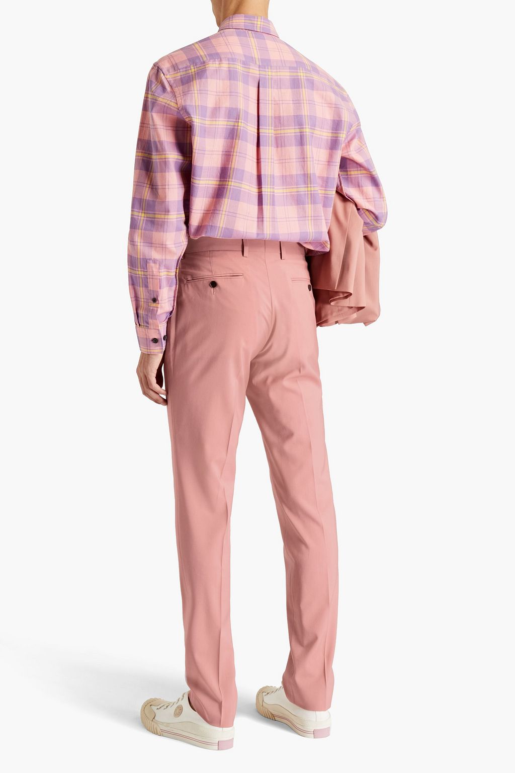 SANDRO Wool-crepe suit pants