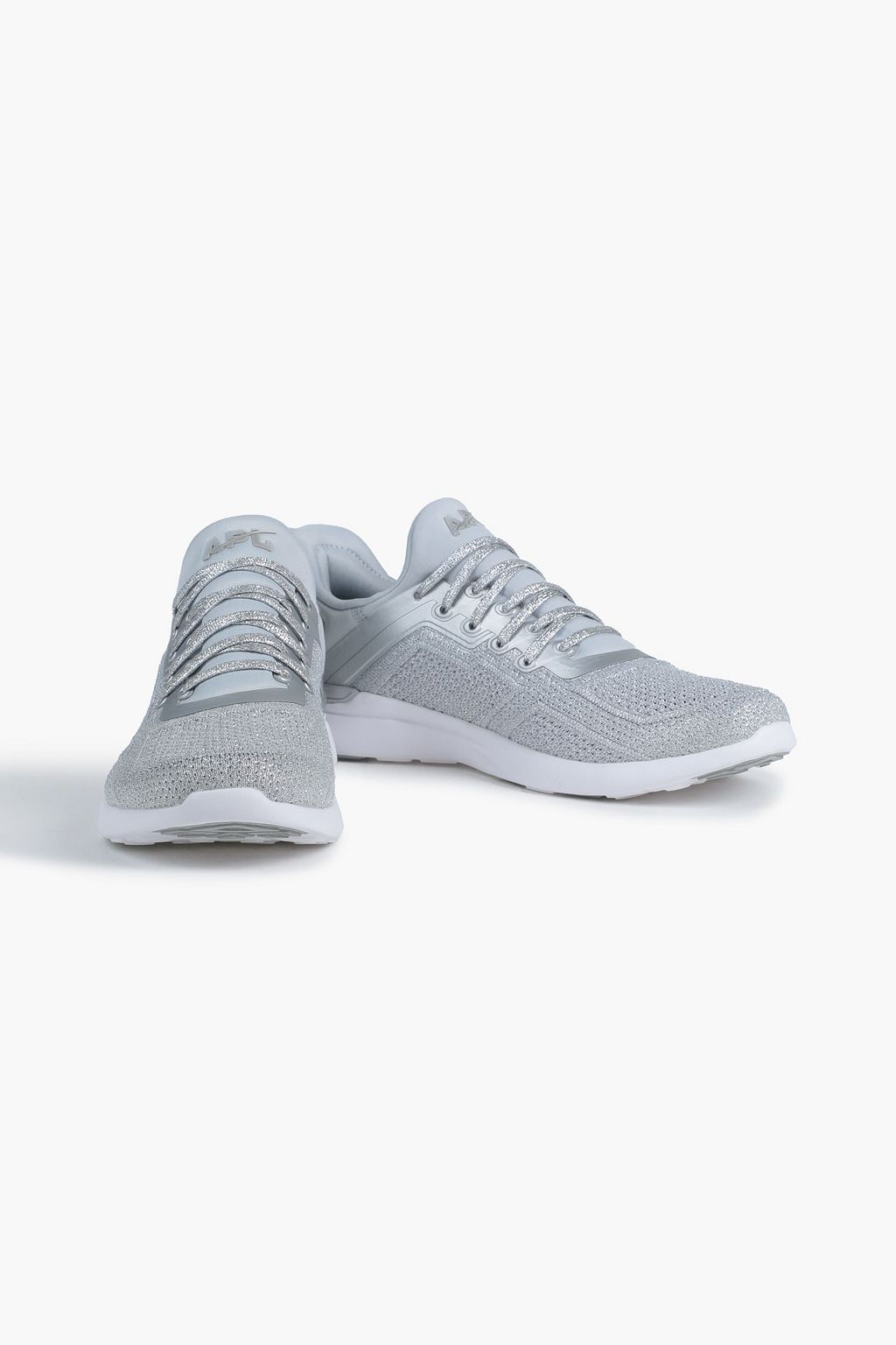APL ATHLETIC PROPULSION LABS TechLoom Tracer metallic mesh and neoprene running sneakers