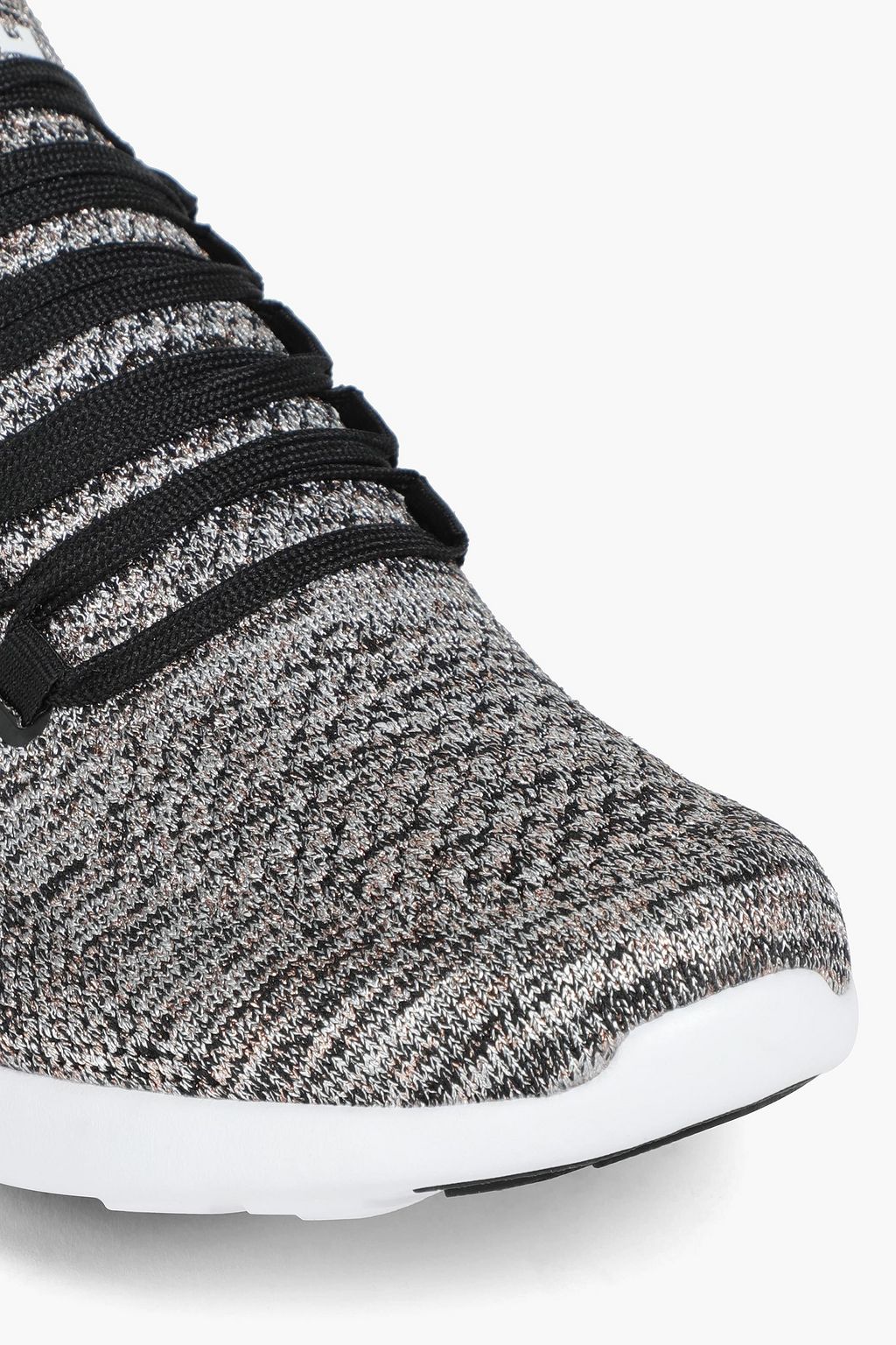 APL ATHLETIC PROPULSION LABS TechLoom Breeze metallic knitted running sneakers
