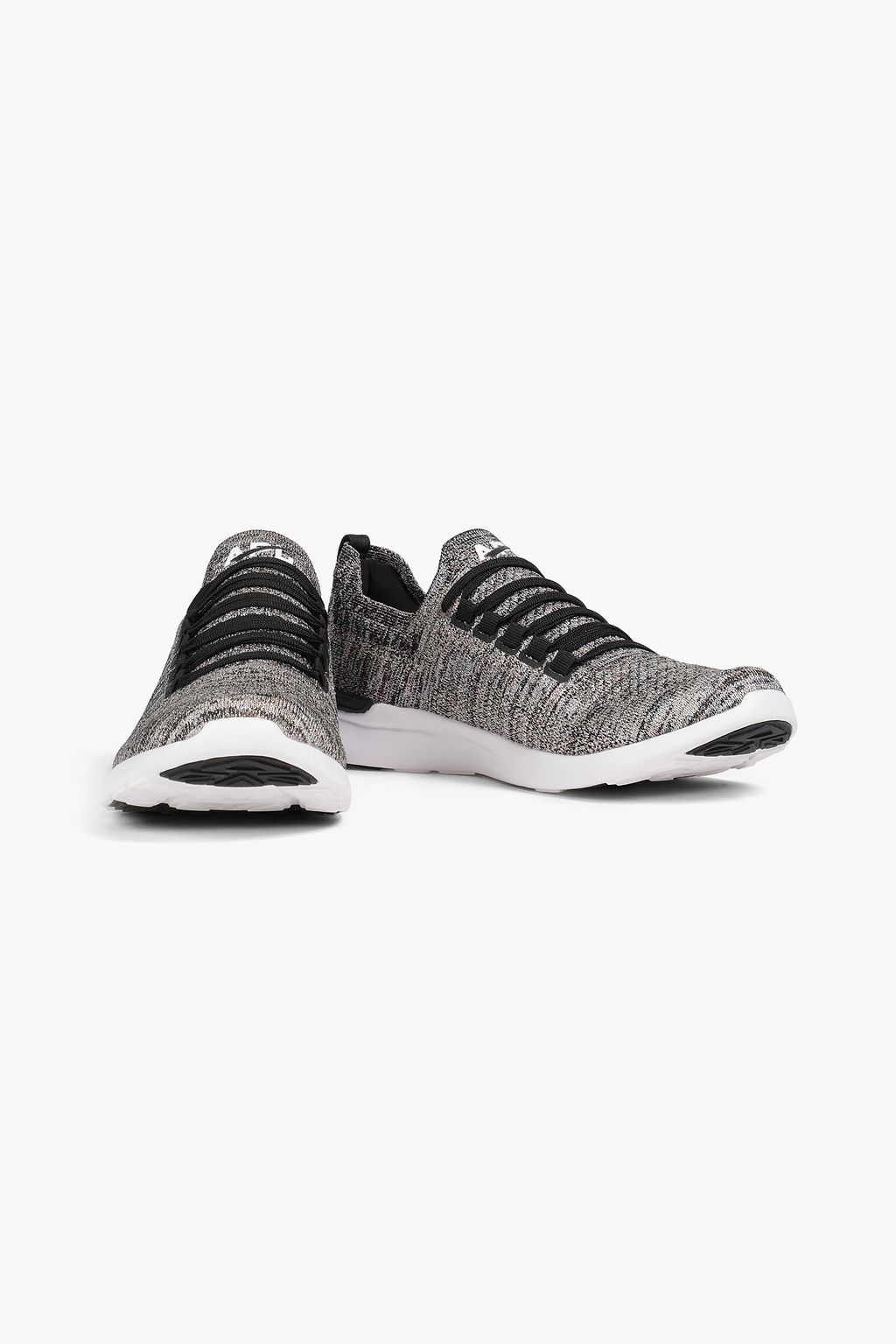 APL ATHLETIC PROPULSION LABS TechLoom Breeze metallic knitted running sneakers