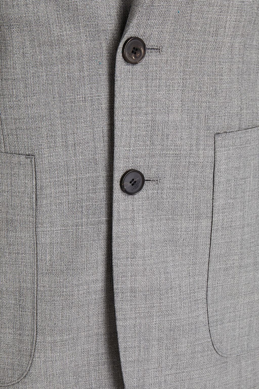 SANDRO Wool-canvas suit jacket