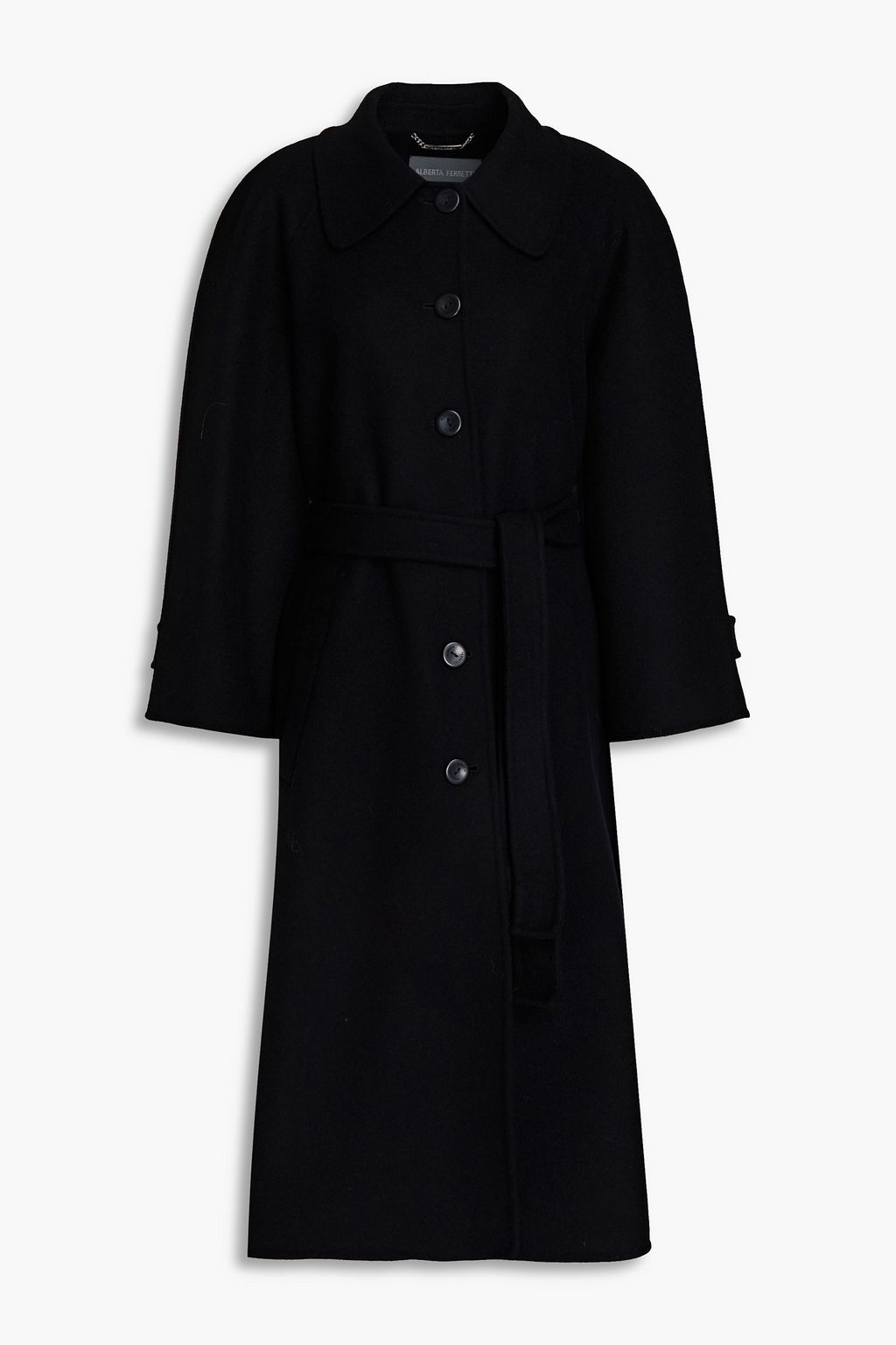 ALBERTA FERRETTI Wool-felt coat | THE OUTNET