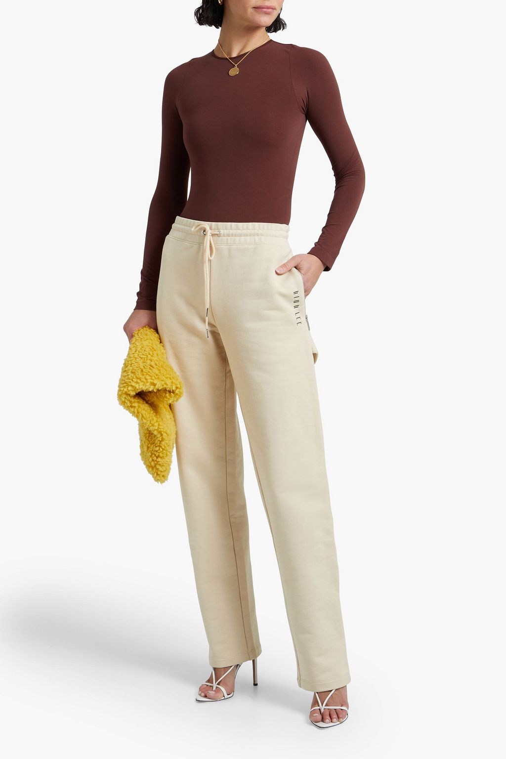 YEEZY Stretch-jersey bodysuit