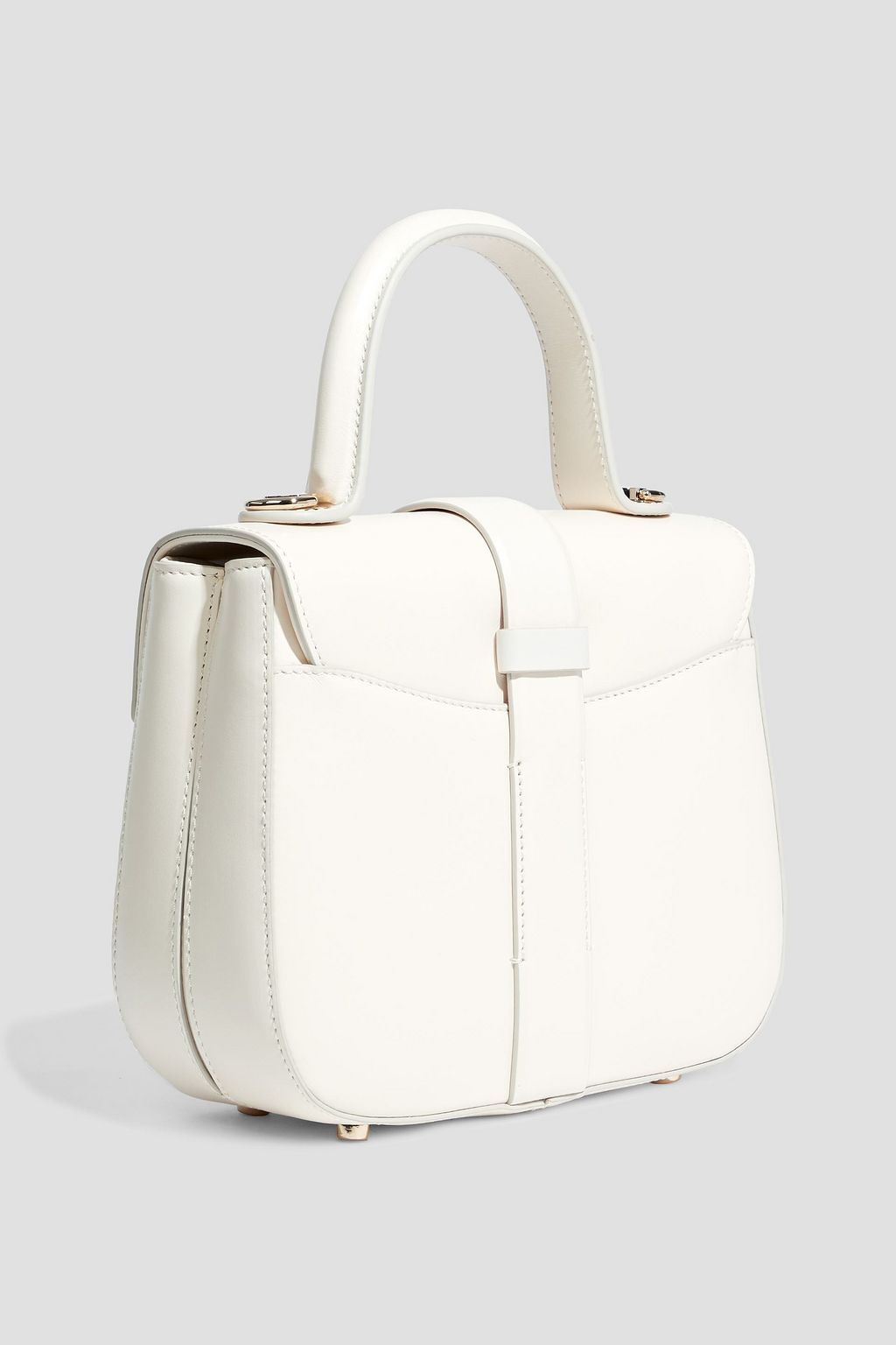 ROGER VIVIER Beau Vivier buckle-embellished leather tote