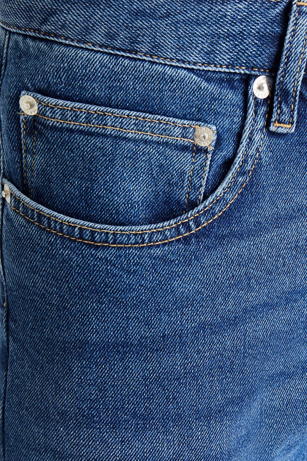 SANDRO Jeans mit schmalem Bein aus ausgewaschenem Denim