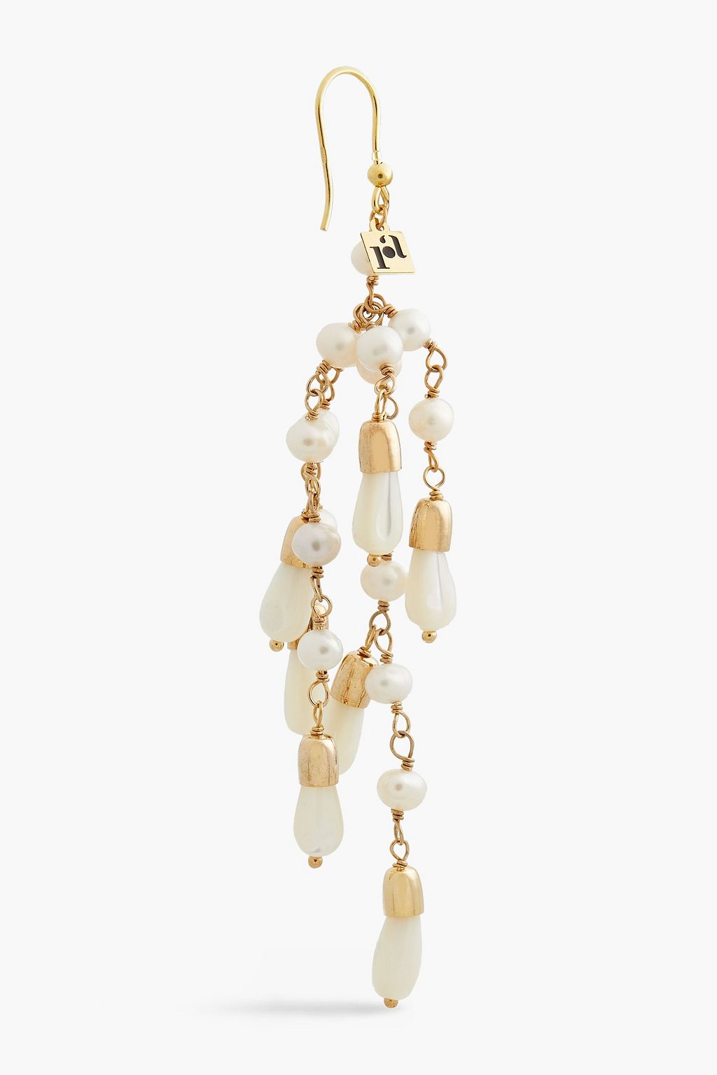 ROSANTICA Gold-tone pearl earrings