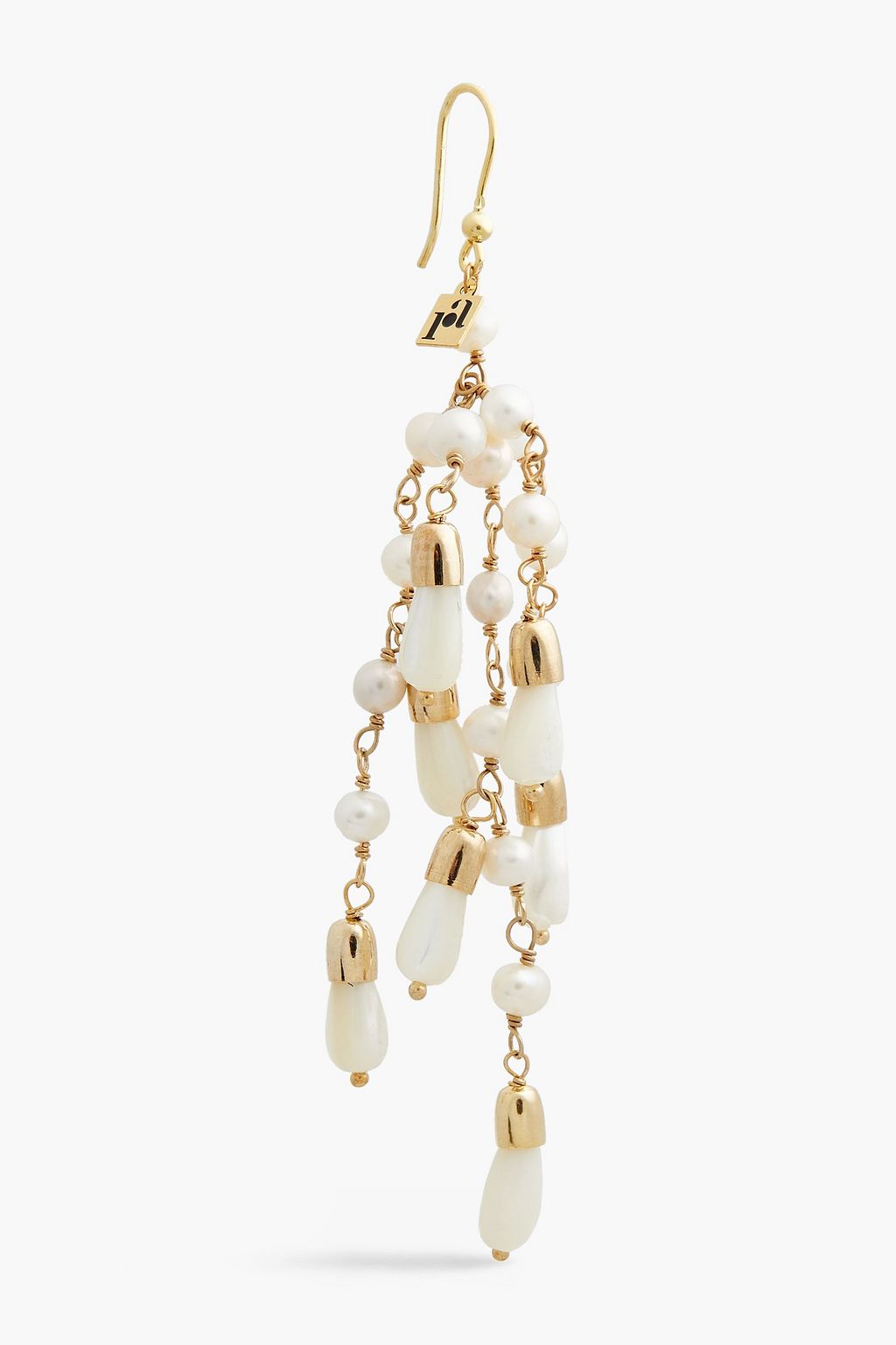 ROSANTICA Gold-tone pearl earrings