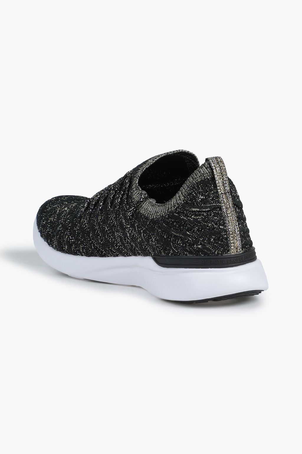 APL ATHLETIC PROPULSION LABS TechLoom Wave metallic knitted running sneakers