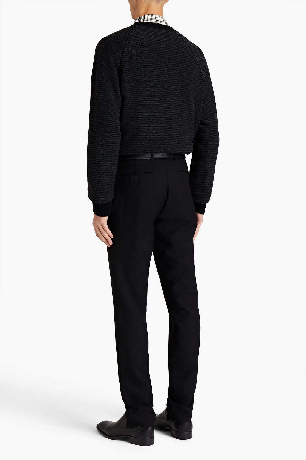 SANDRO Wool-crepe suit pants