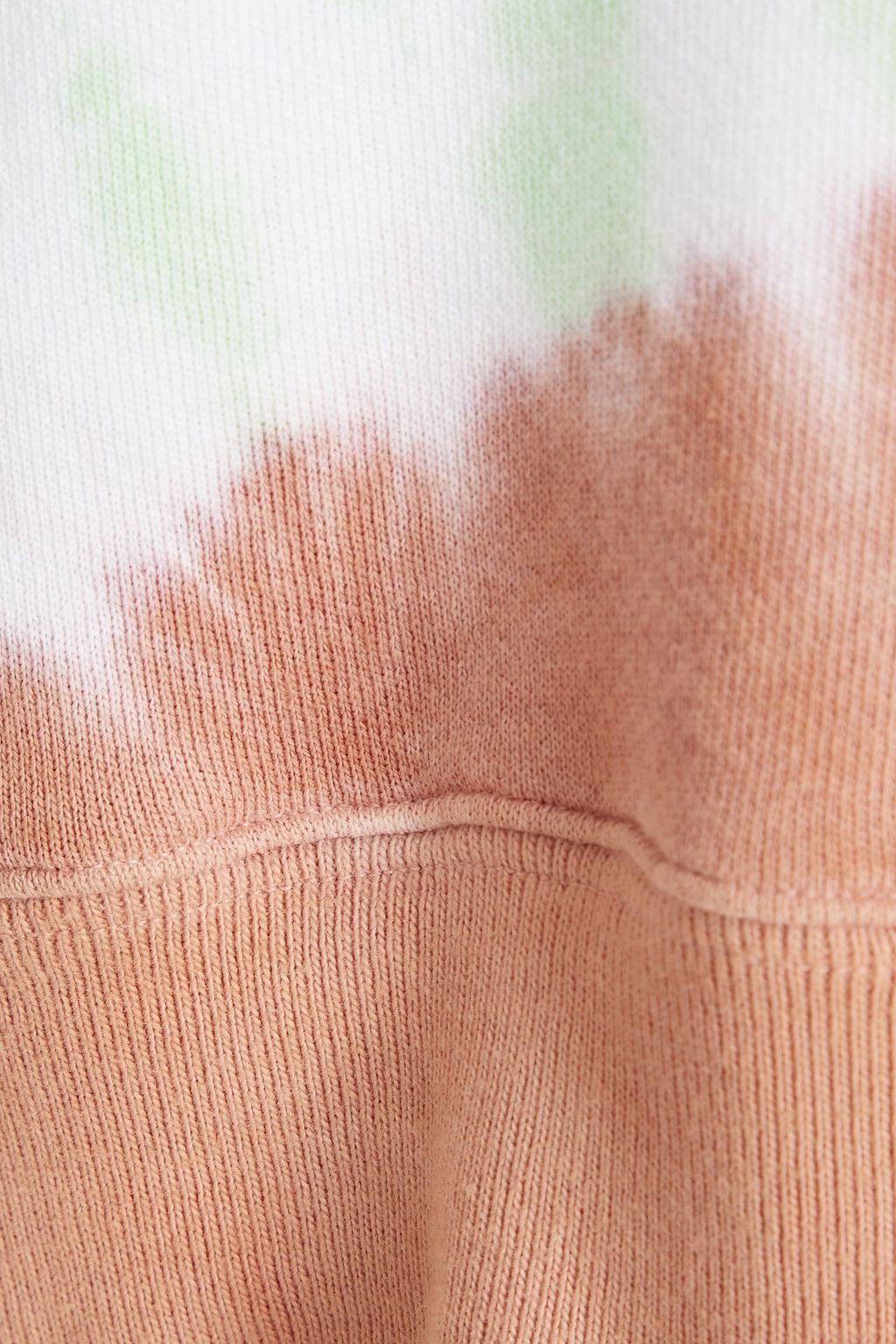 RE/DONE BY HANES 70s 타이다이 코튼 플리스 스웻셔츠