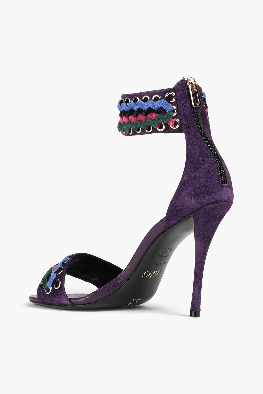 ROGER VIVIER صندل من الجلد السويدي