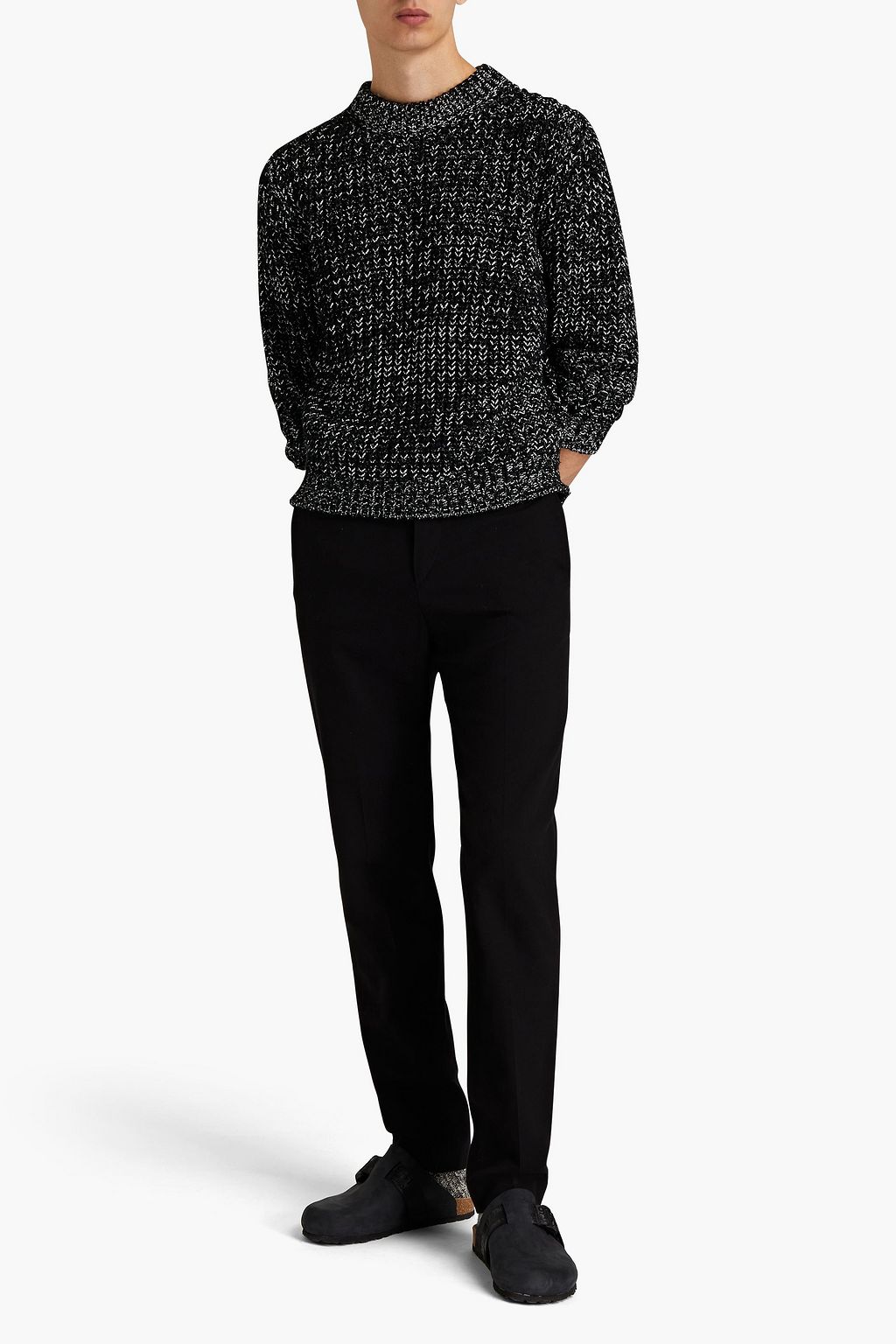 ISABEL MARANT Lowen tapered crepe pants