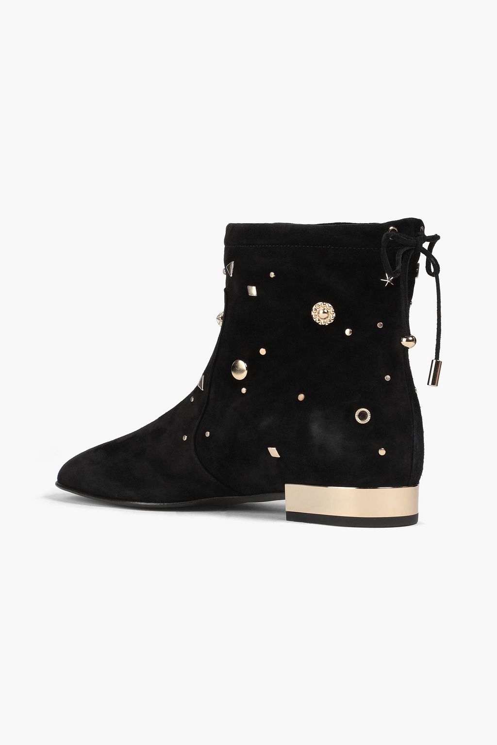 ROGER VIVIER Studded suede ankle boots