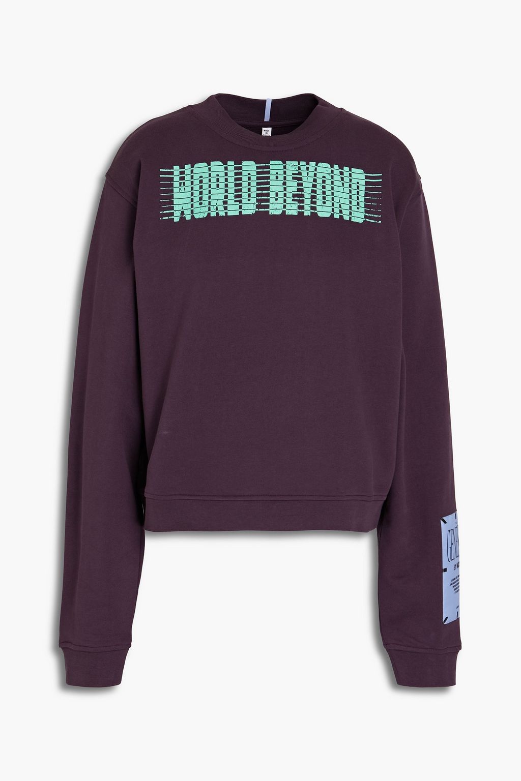 MCQ ALEXANDER MCQUEEN Printed French cotton-terry sweatshirt | Sale up to  70% off | THE OUTNET