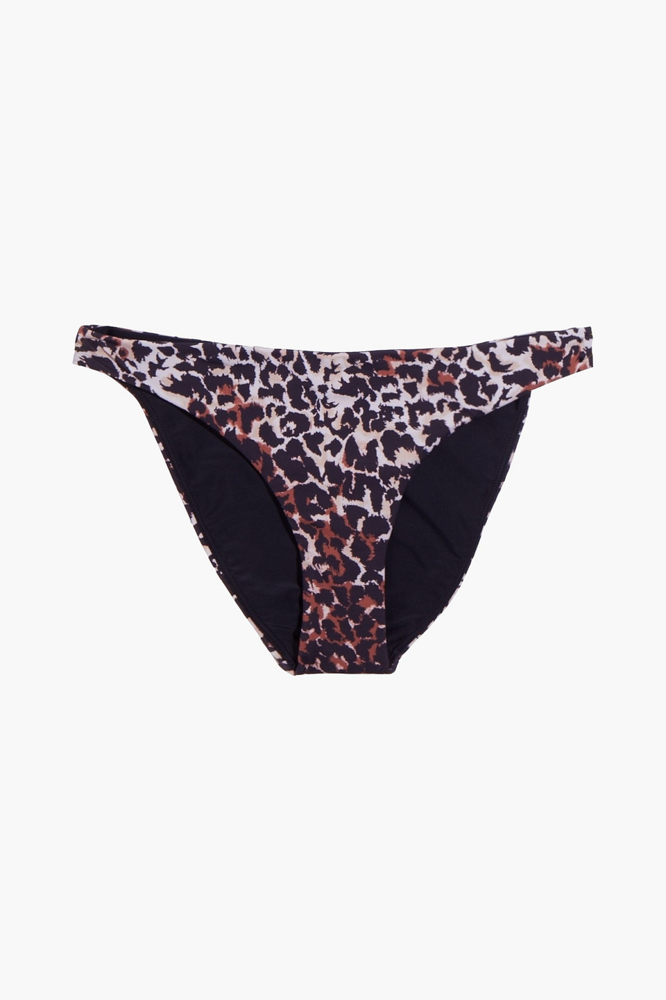 Veronica Beard Marau Leopard-print Low-rise Bikini Briefs In Animal Print
