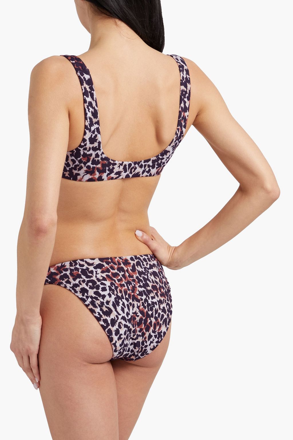 VERONICA BEARD Celeste printed bikini top