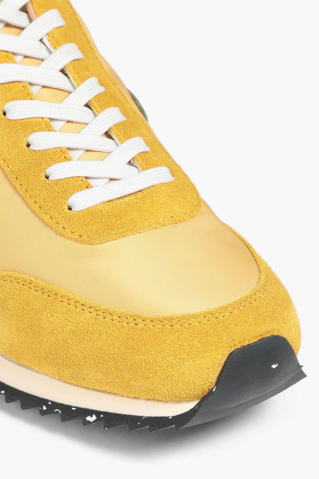 RAG & BONE Retro Runner suede-paneled shell sneakers