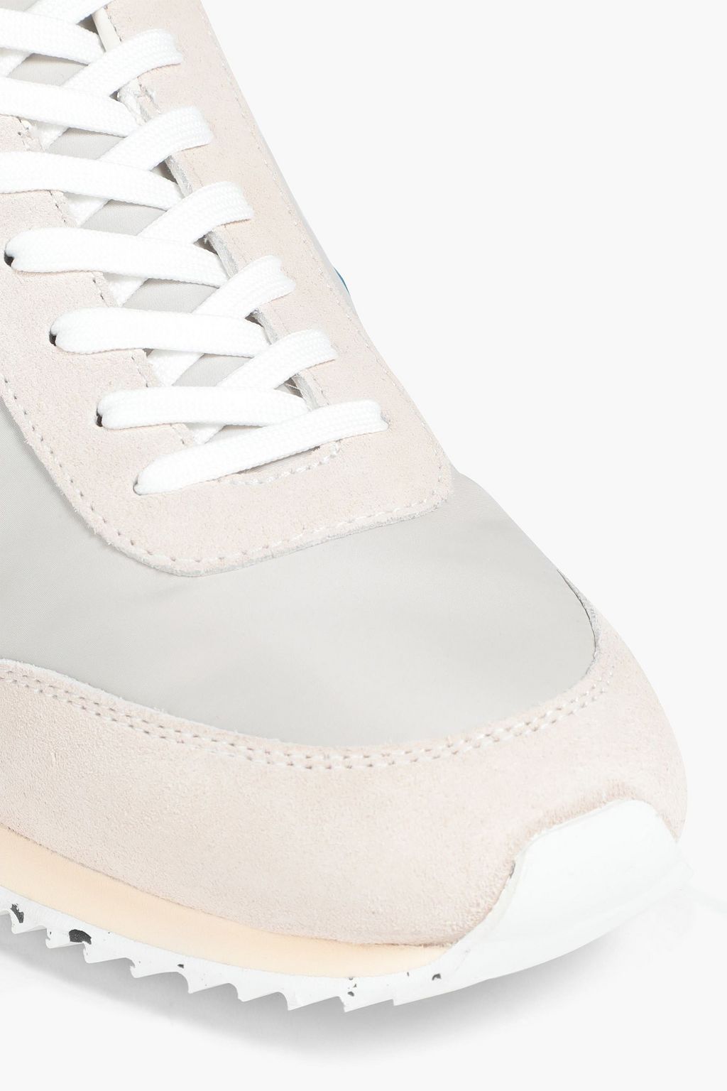RAG & BONE Retro Runner suede-paneled shell sneakers