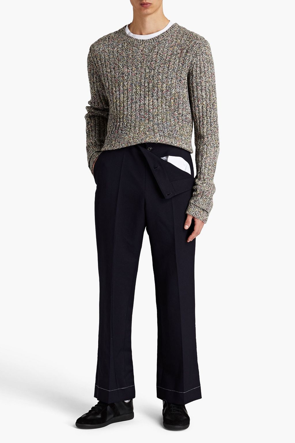 MAISON MARGIELA Twill bootcut pants