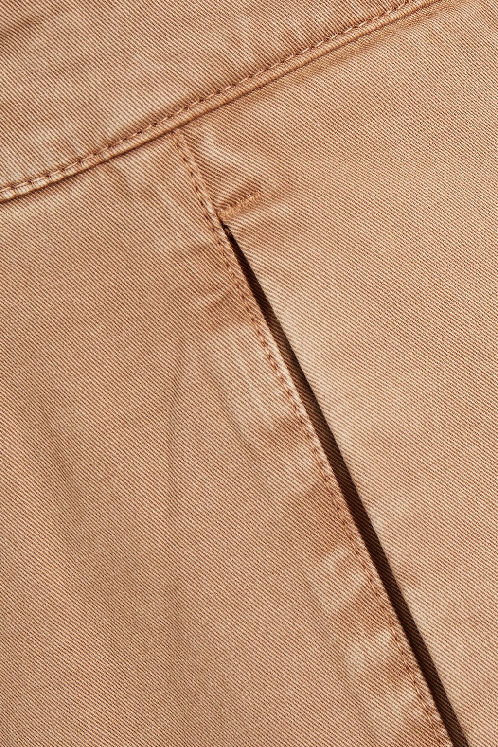 PESERICO Cotton-blend gabardine chinos