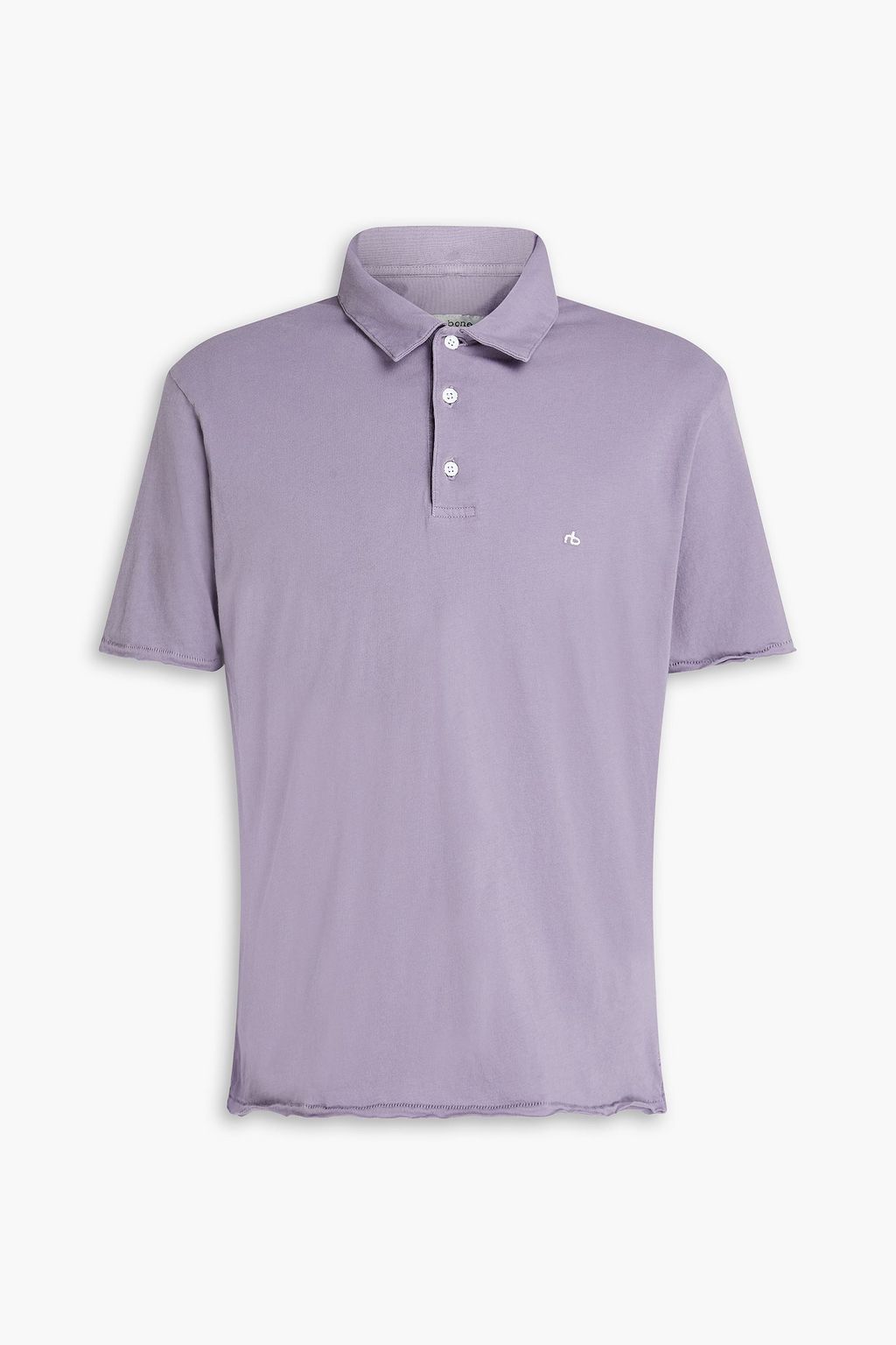 Lavender Embroidered organic cotton 