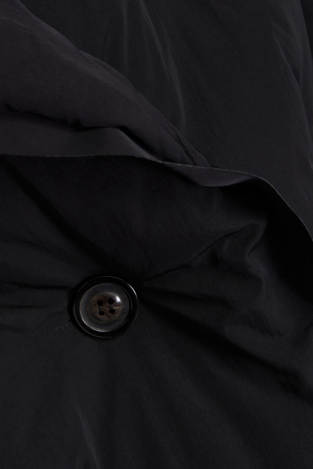 MAISON MARGIELA Oversized double-breasted quilted shell coat