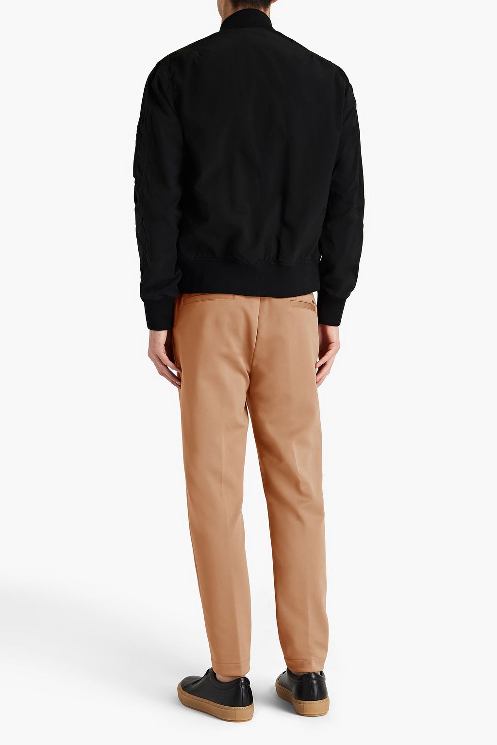 PESERICO Tapered jersey pants