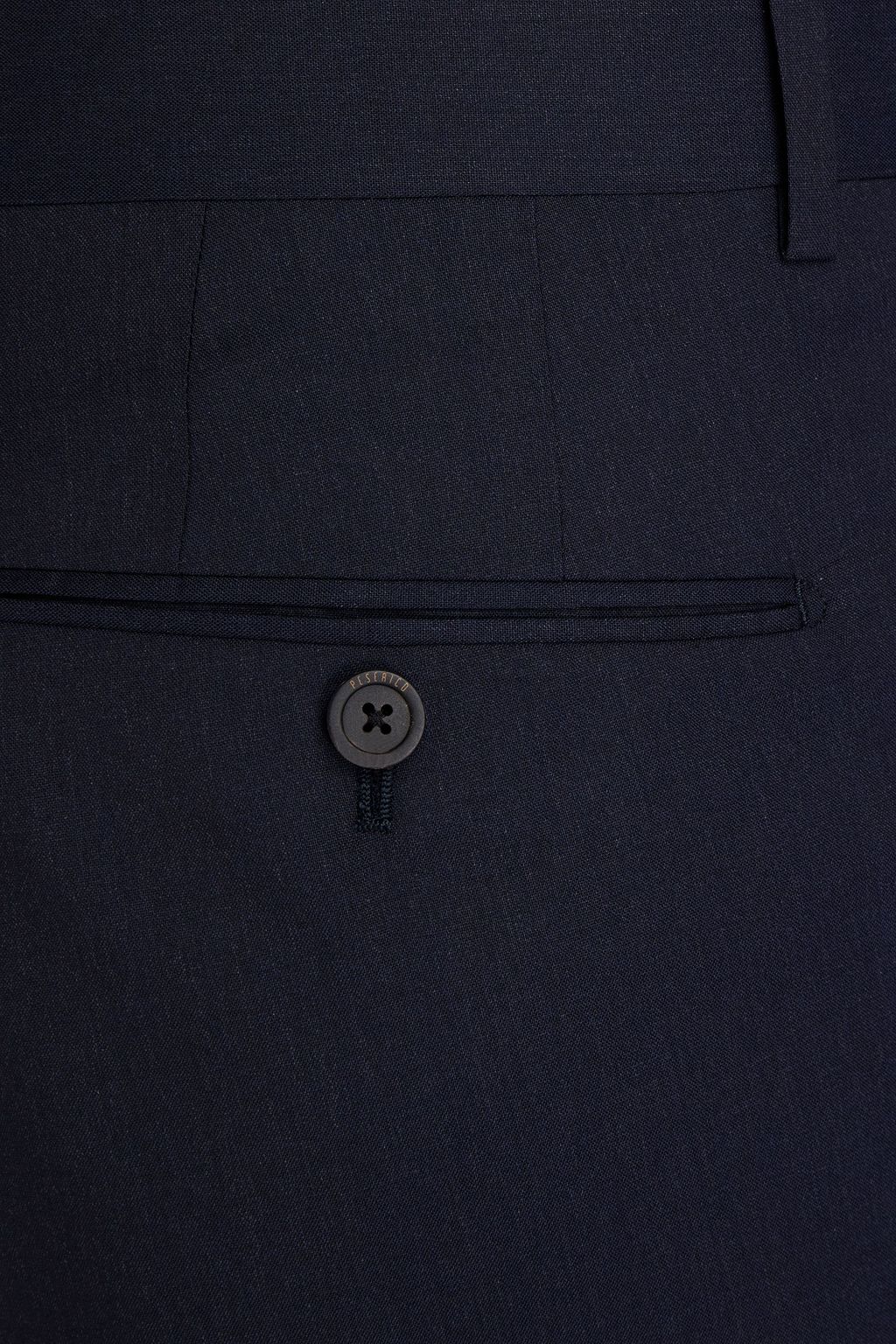 PESERICO Tapered wool suit pants