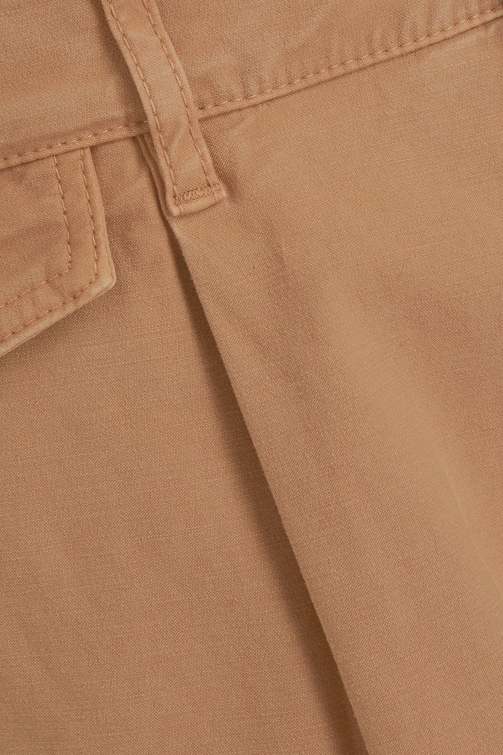 PESERICO Tapered cotton-blend pants