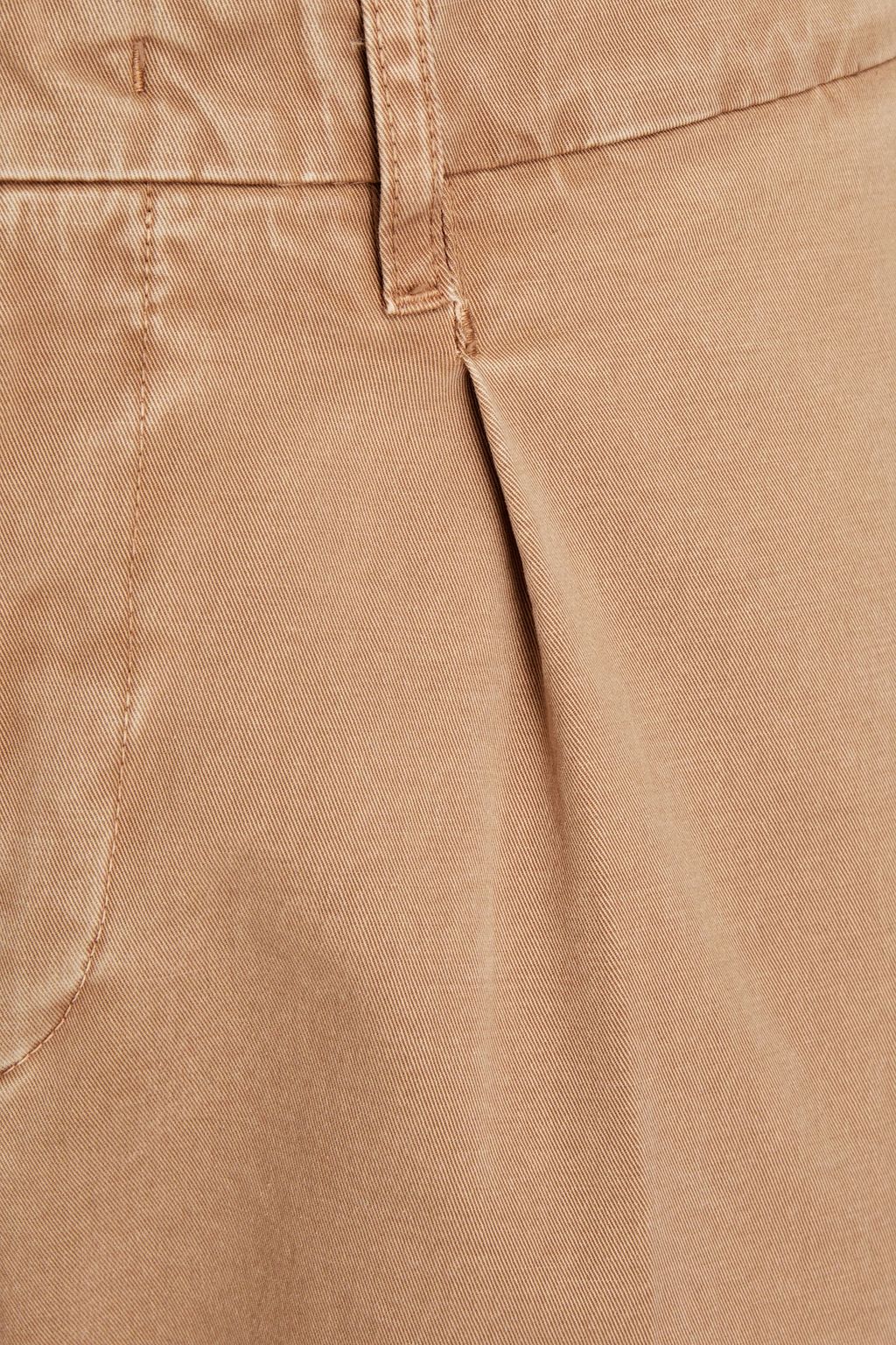 PESERICO Cotton-blend gabardine chinos
