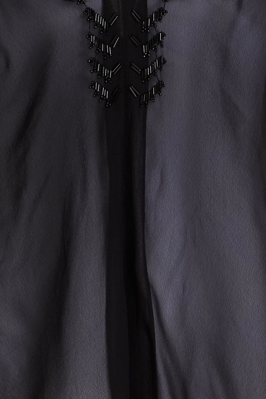 IRO Amade bead-embellished chiffon blouse
