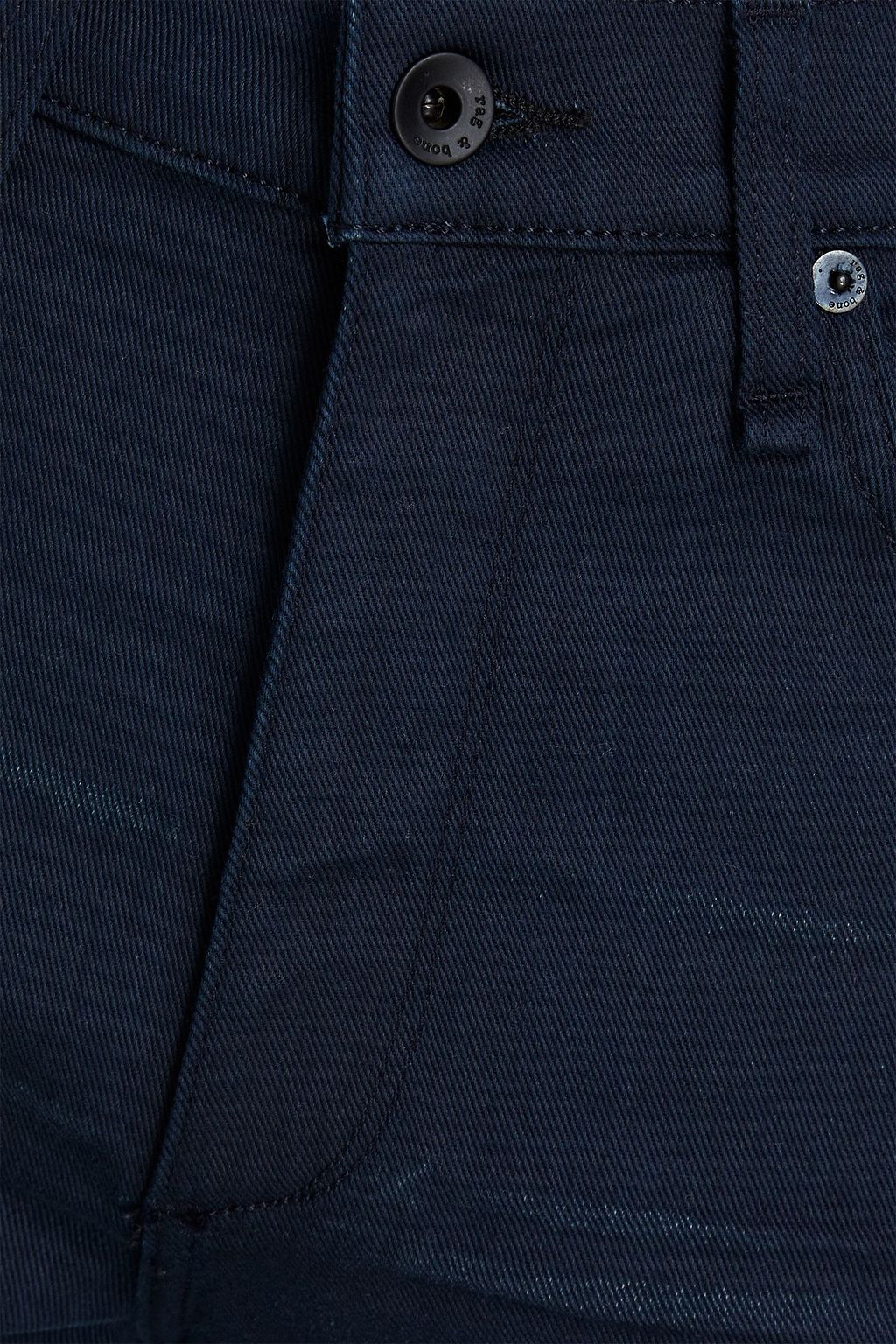 RAG & BONE Slim-fit whiskered denim jeans