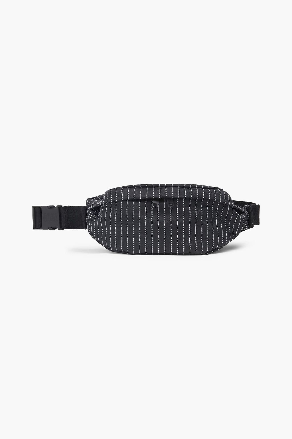 Black Logo-jacquard belt bag | Sale up 