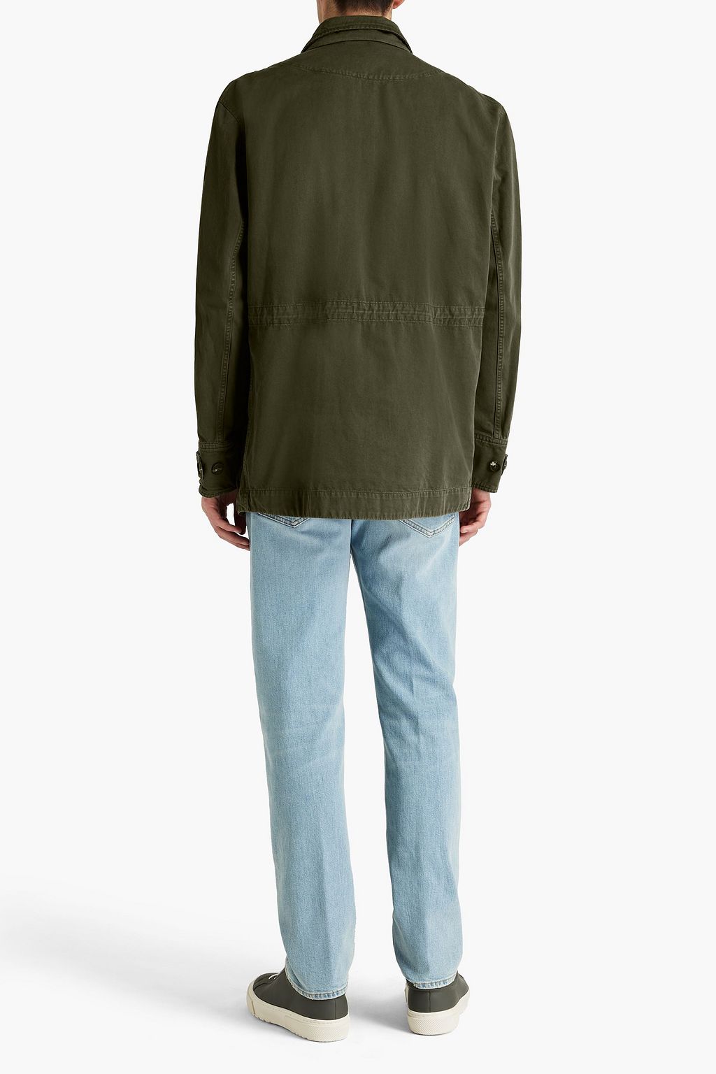 PESERICO Cotton-gabardine field jacket