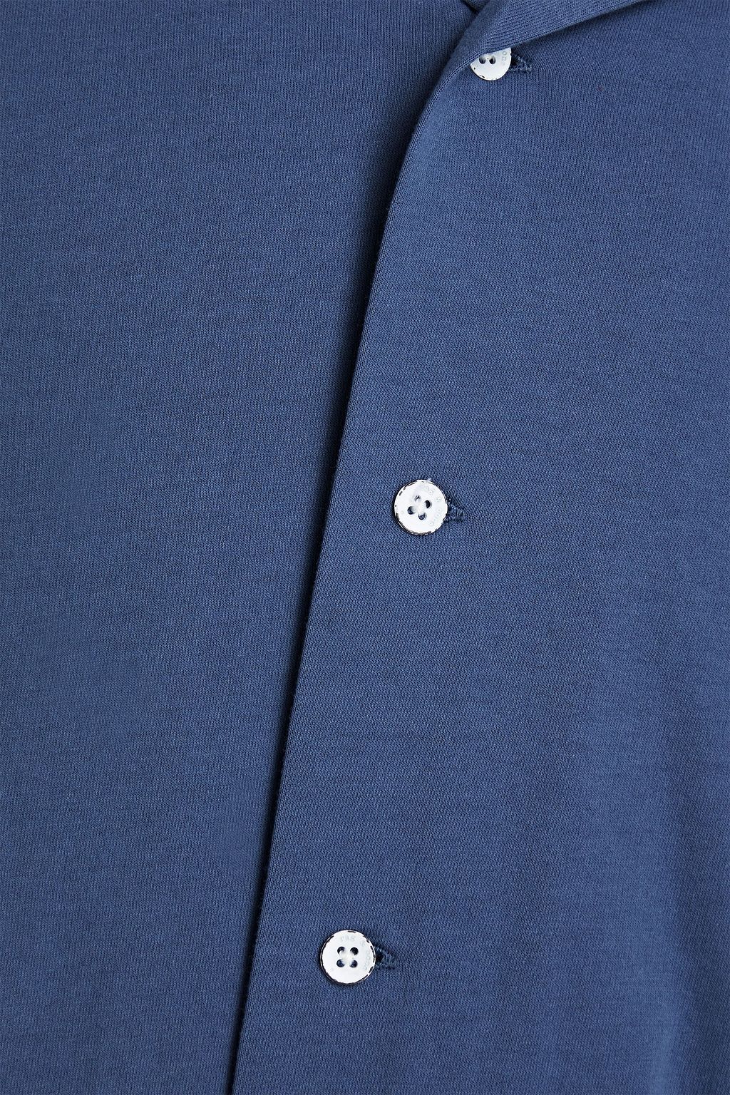 RAG & BONE Avery French cotton-terry shirt