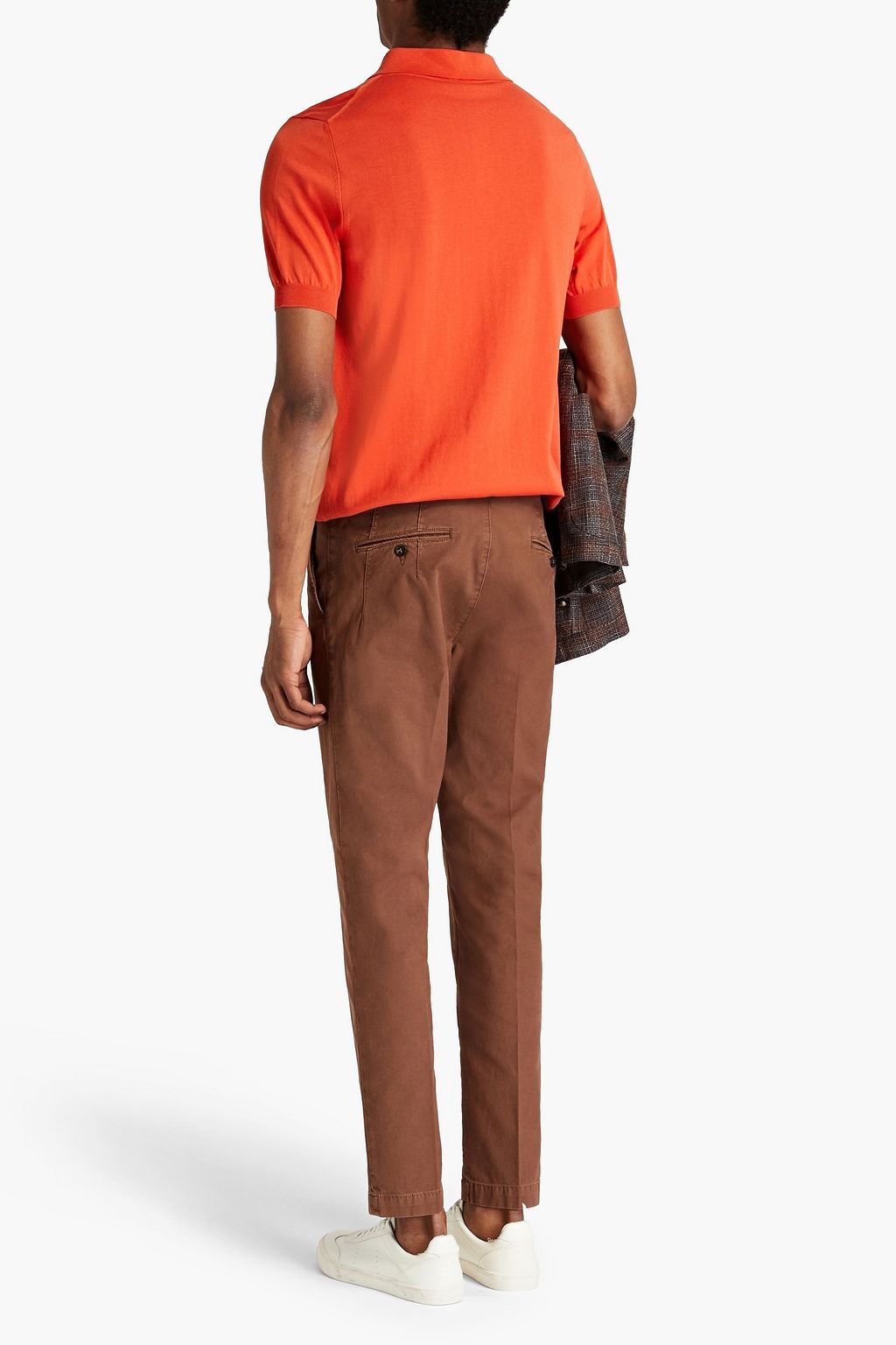 PESERICO Cotton-blend chinos