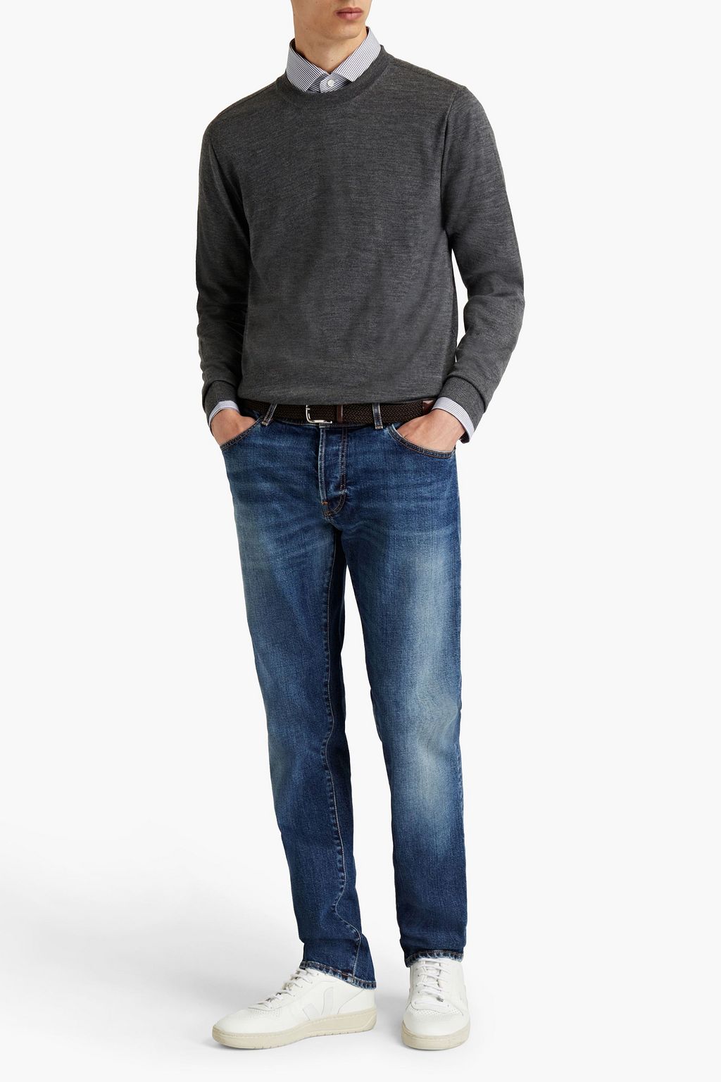 PESERICO Mélange wool sweater