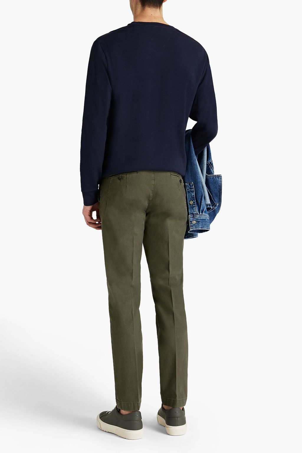 PESERICO Cotton-blend chinos