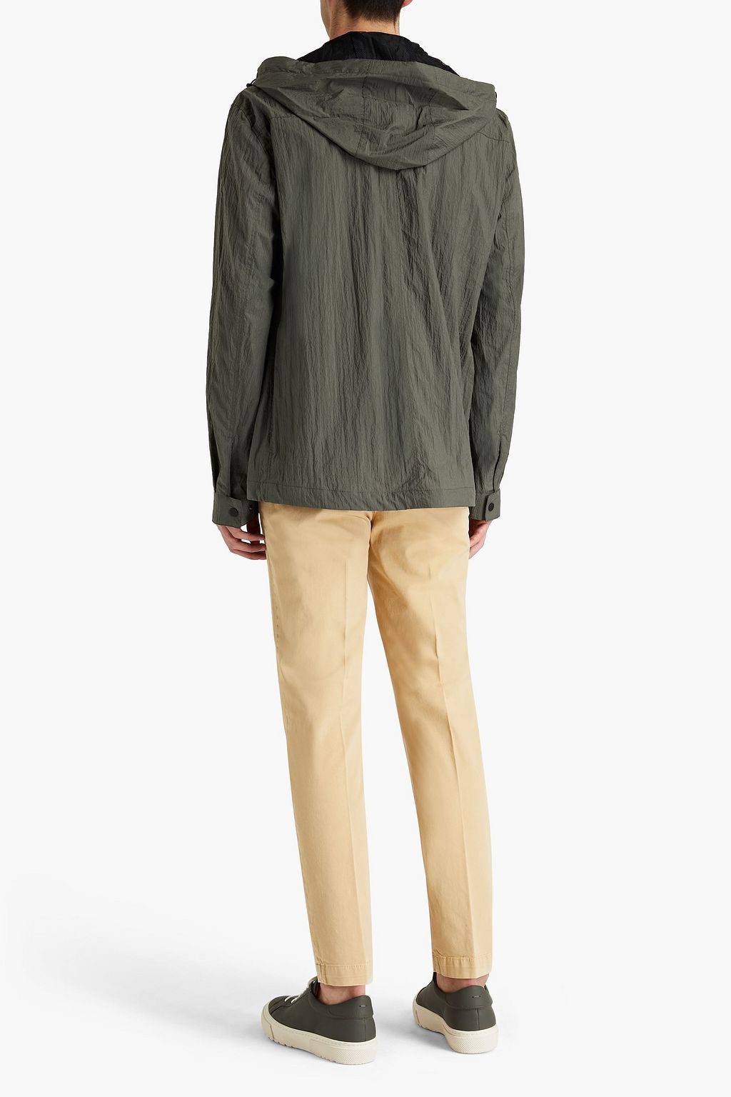 PESERICO Shell hooded jacket