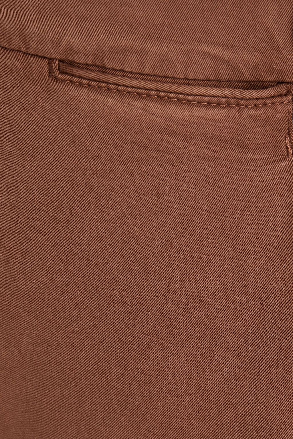 PESERICO Cotton-blend gabardine chinos