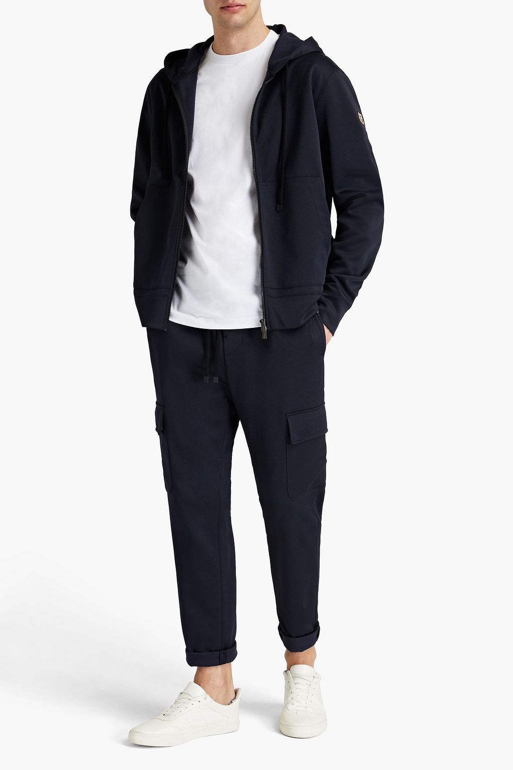 PESERICO Jersey cargo pants