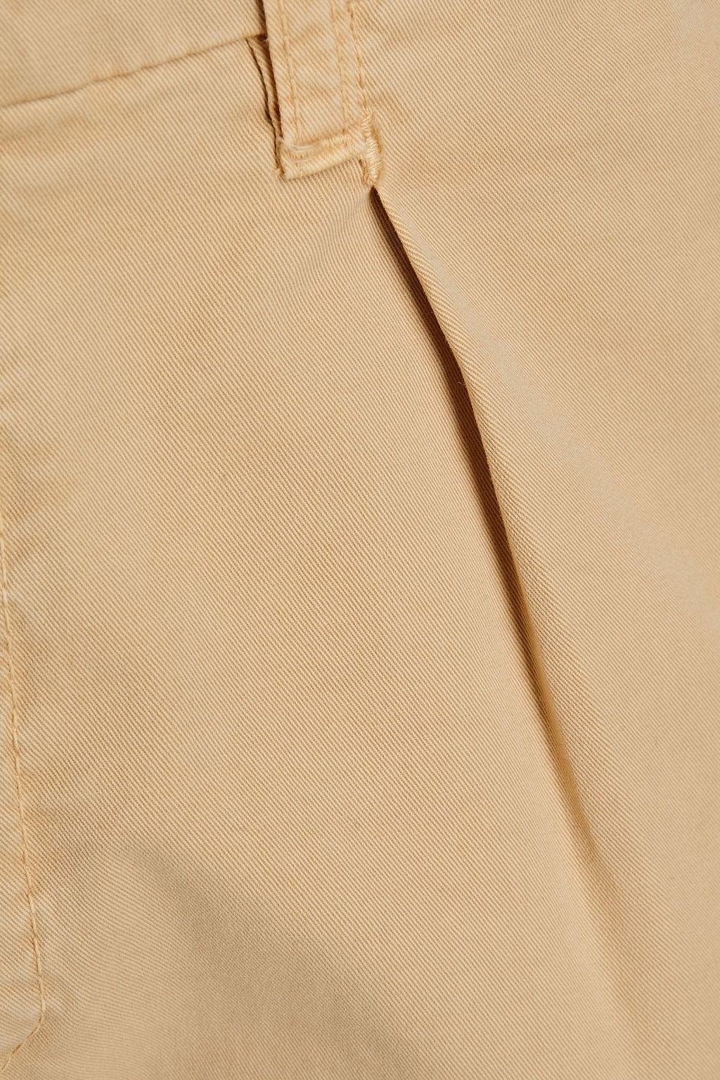 PESERICO Cotton-blend gabardine chinos