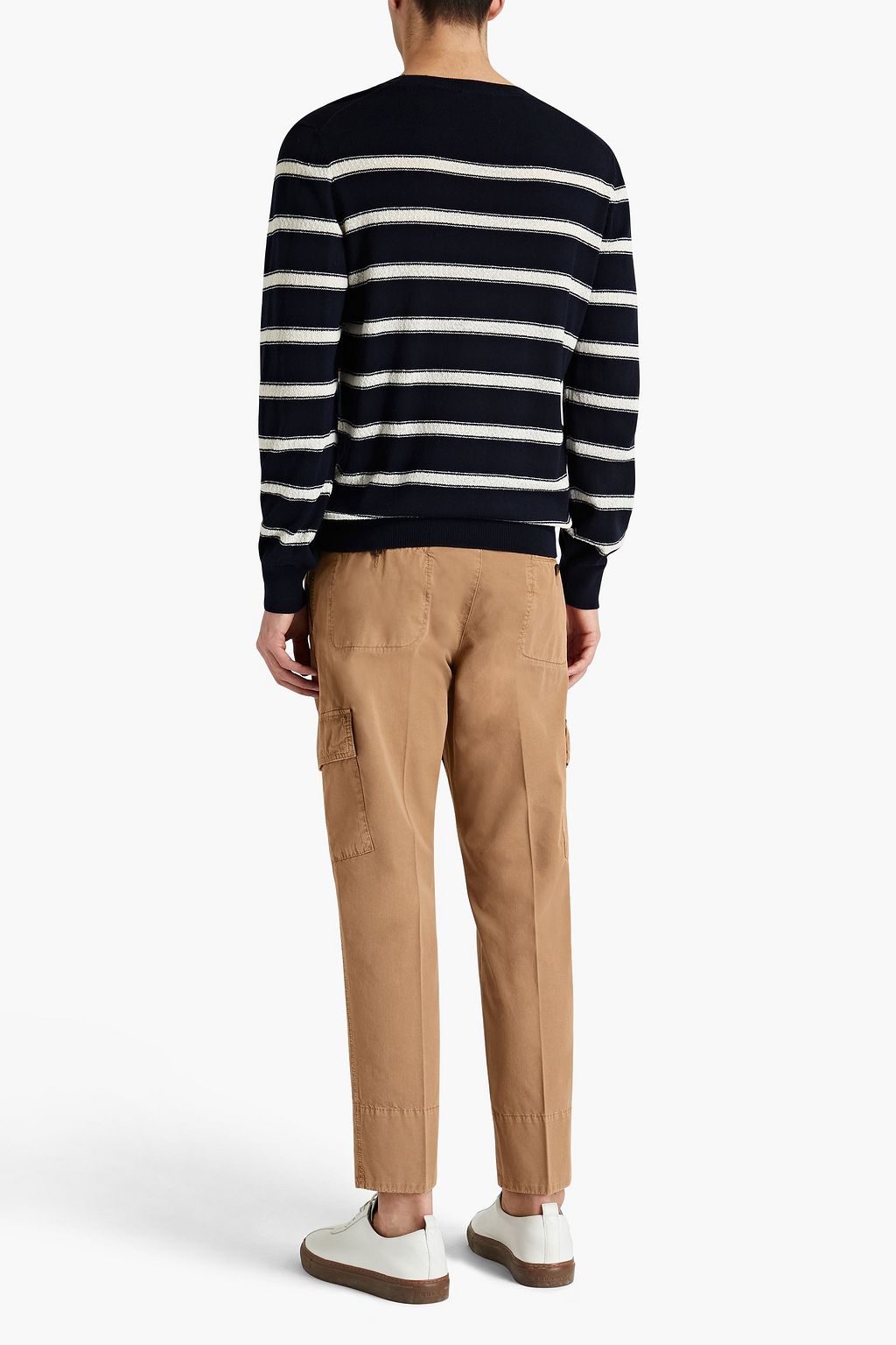PESERICO Cotton-gabardine cargo pants