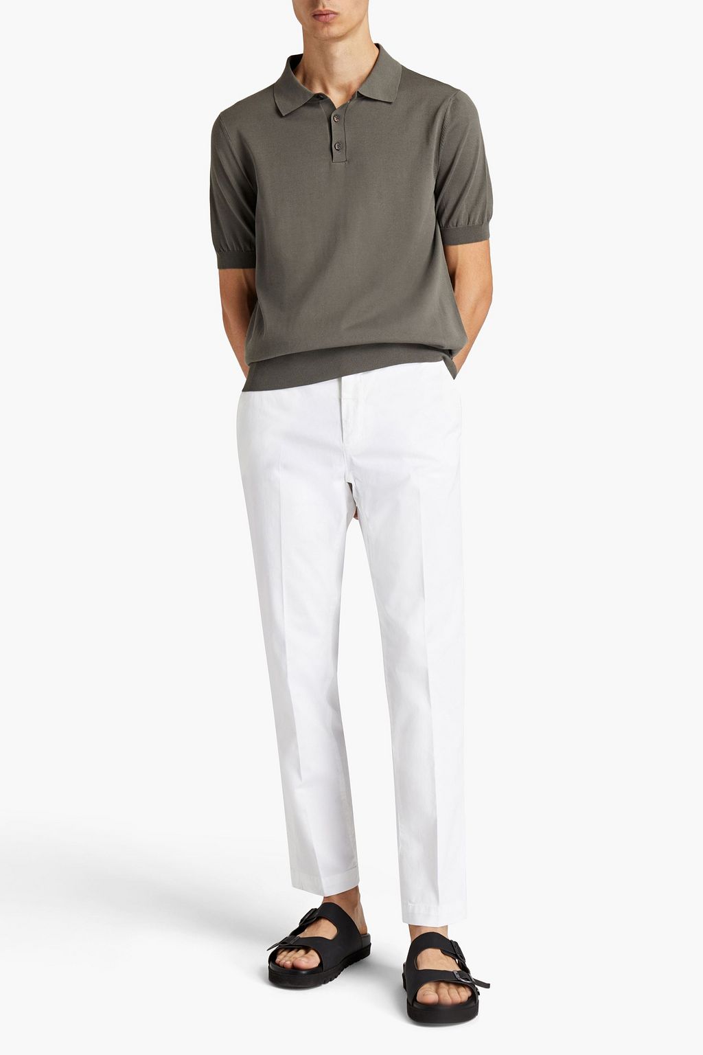 PESERICO Cotton polo shirt