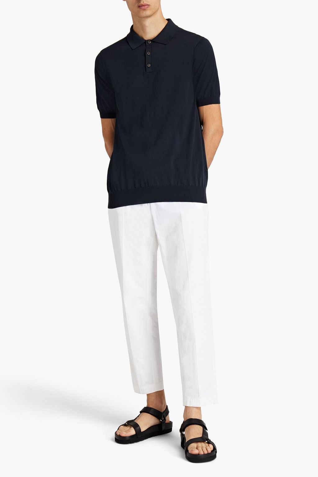 PESERICO Cotton polo shirt