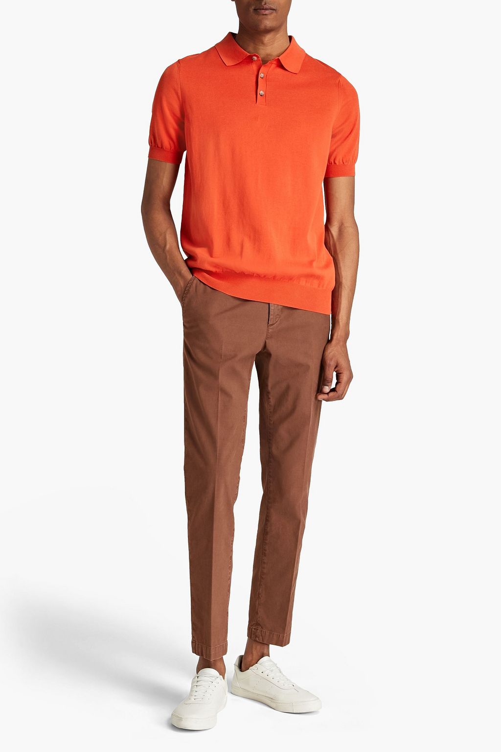 PESERICO Cotton polo shirt