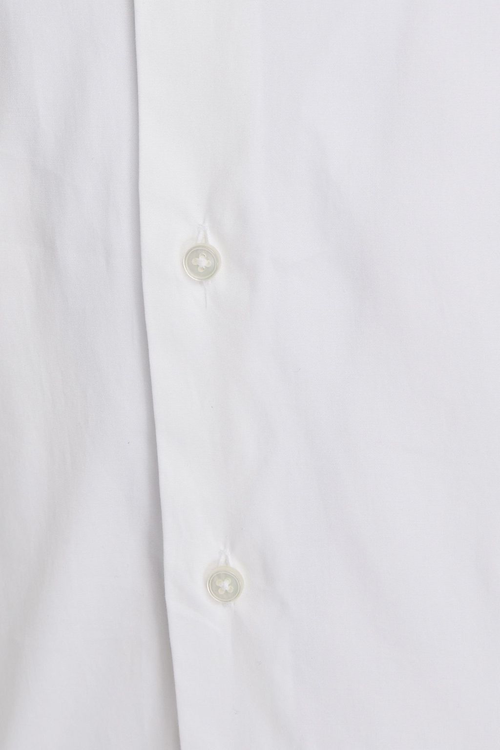 PESERICO Stretch-cotton poplin shirt